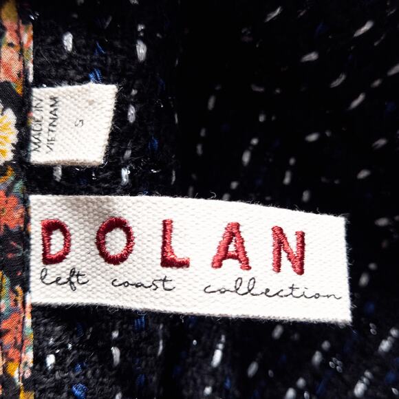 Dolan Women’s Tweed Jacket Old Money Office Siren Quiet Luxury Tailored Fit S - Picture 11 of 11